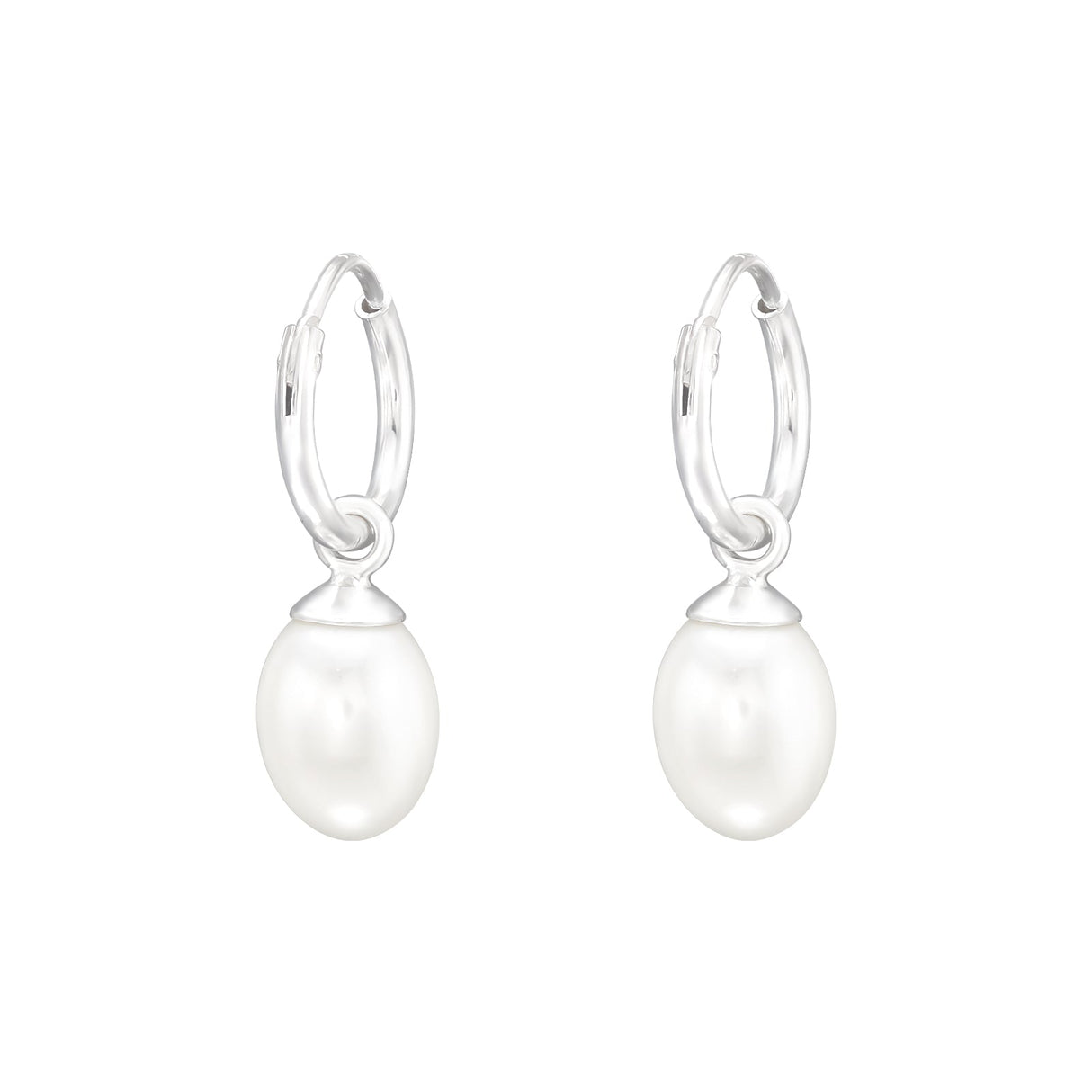 Argollas Lágrima de Perla