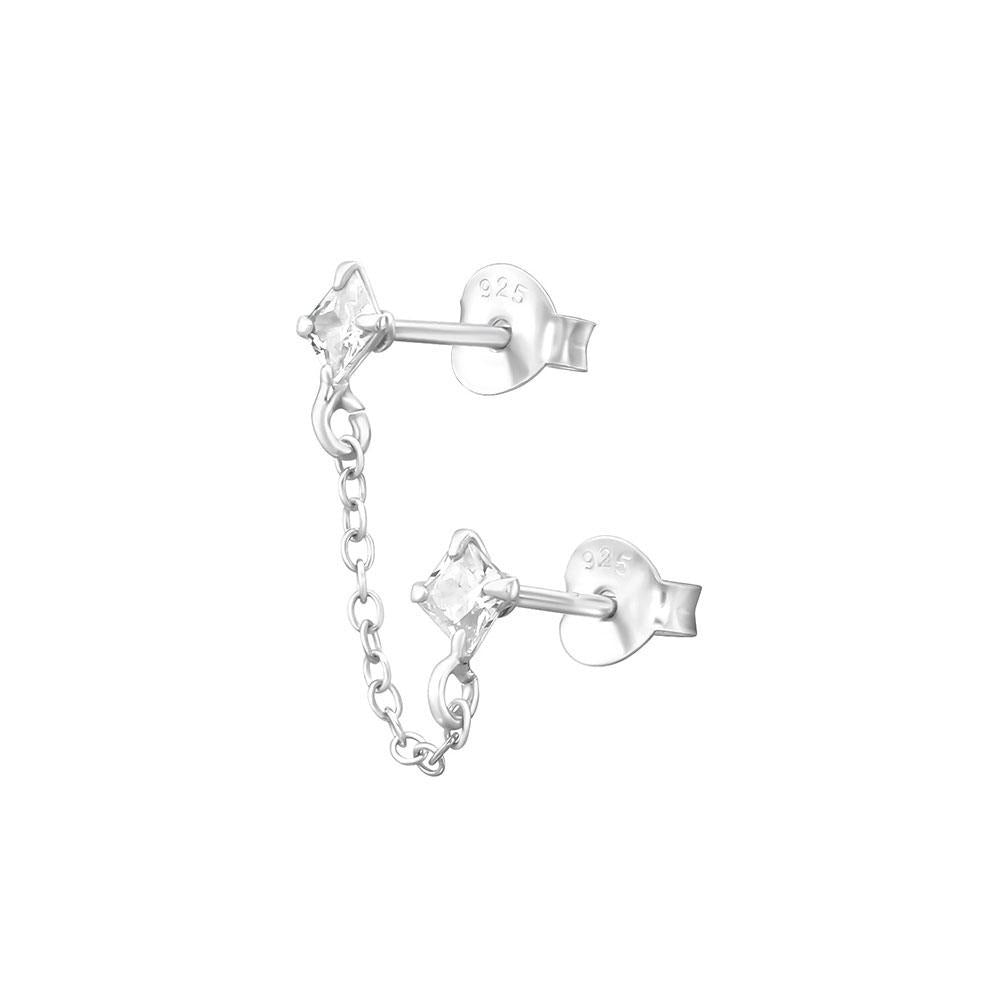 Aros Brillos Encadenados