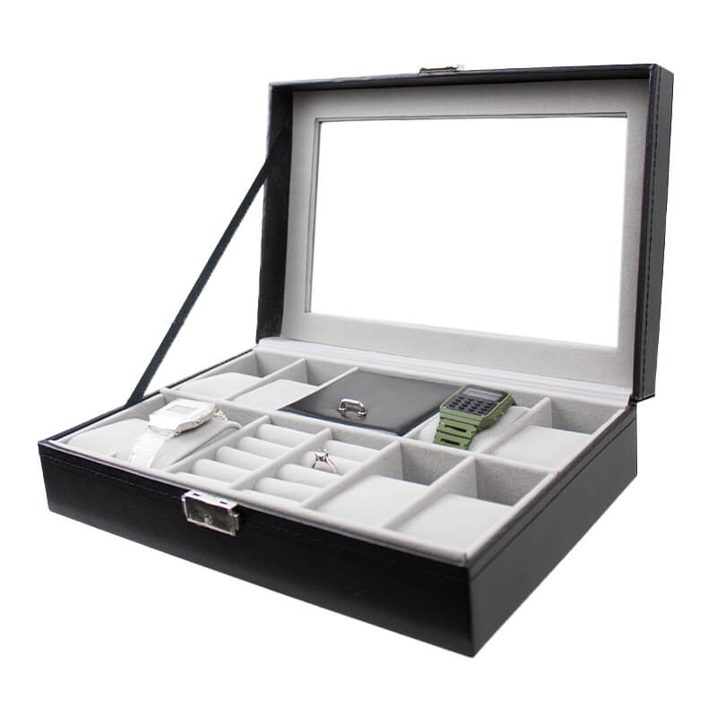 Organizador de 8 Relojes y Joyas 13320
