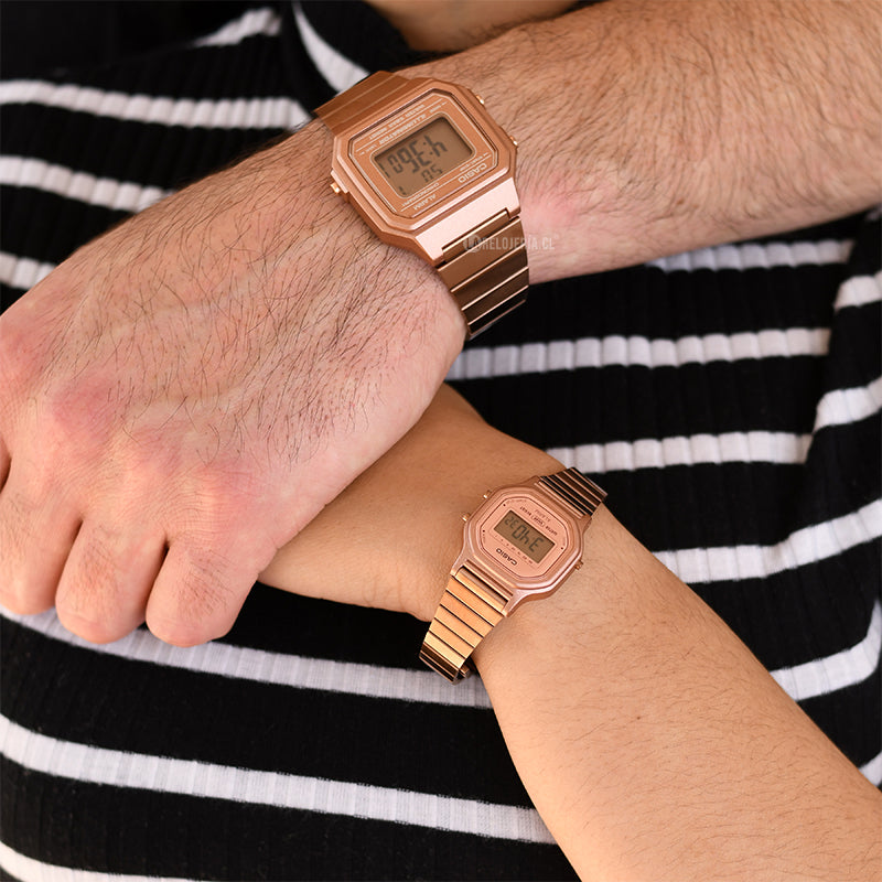 Pack Casio LA-11WR & B-650WC – El Match Perfecto en Tono Cobre