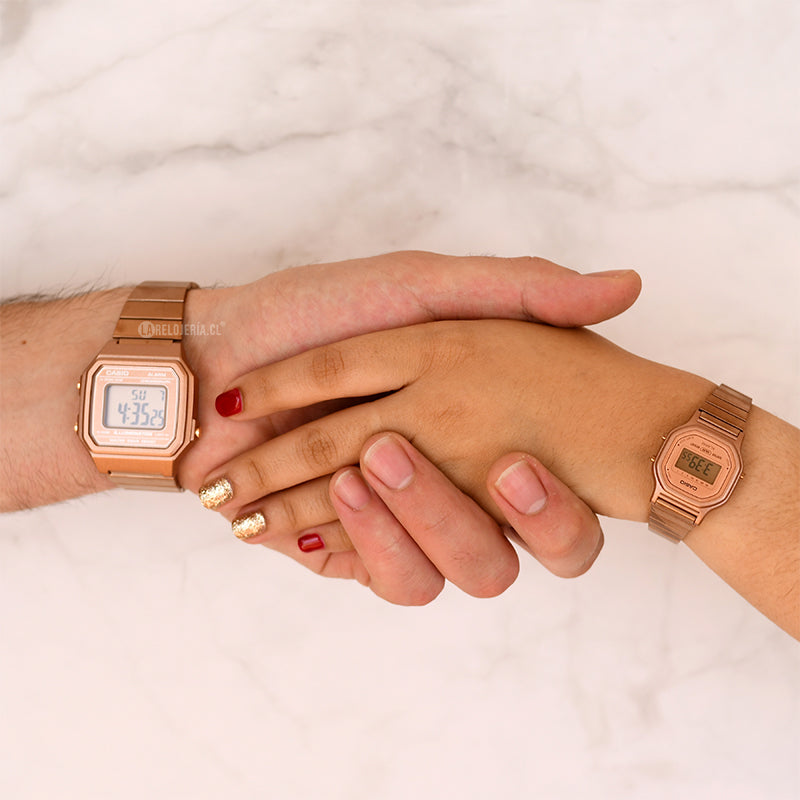 Pack Casio LA-11WR & B-650WC – El Match Perfecto en Tono Cobre