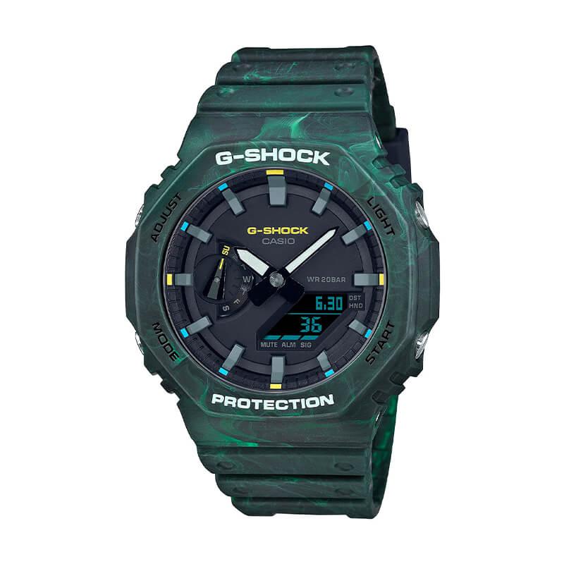 Reloj Digital-Análogo G-Shock Unisex GA-2100FR-3ADR Royal Oak