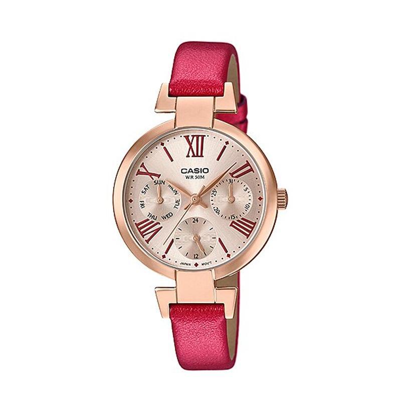 Reloj Casio Análogo Mujer LTP-E404PL-9A2V