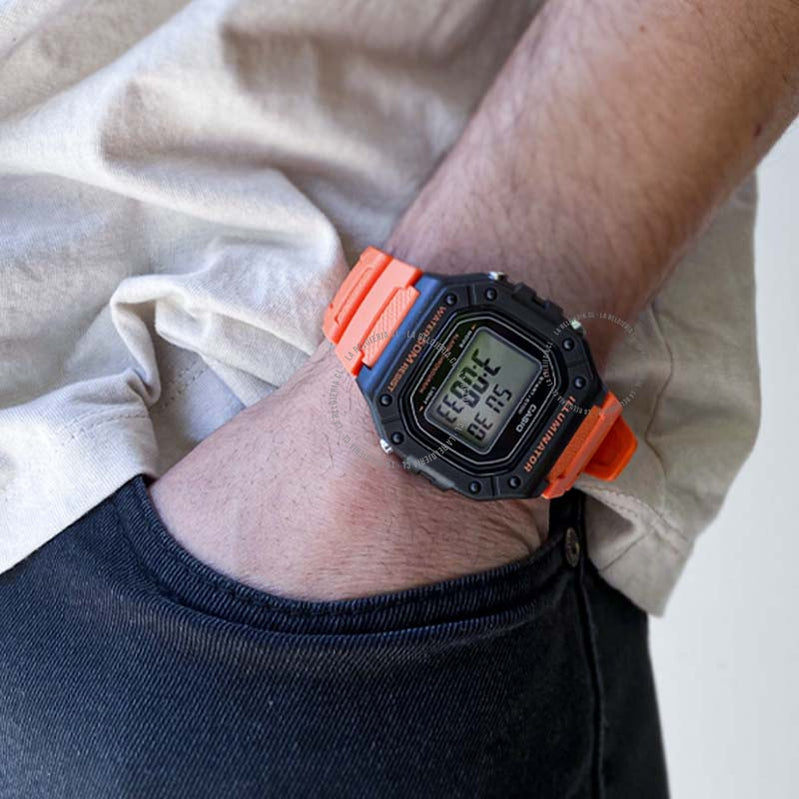 Reloj Casio Digital Hombre W-218H-4B2V