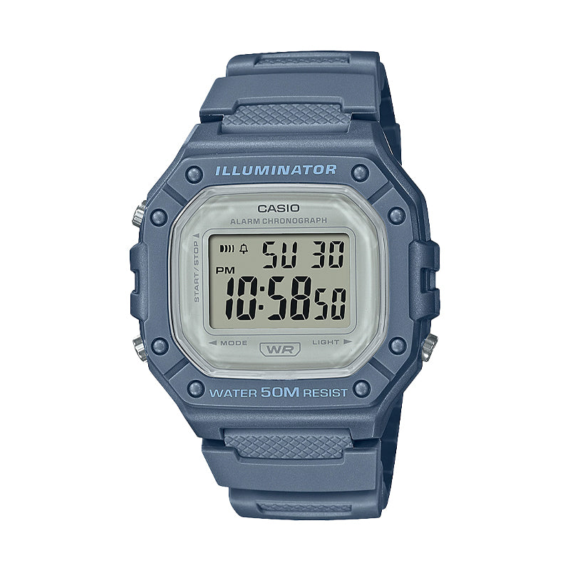 Reloj Casio Digital Hombre W-218HC-2AV