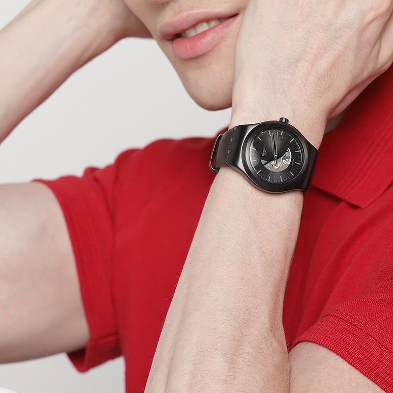 Reloj Automático Swatch Hombre YIB404