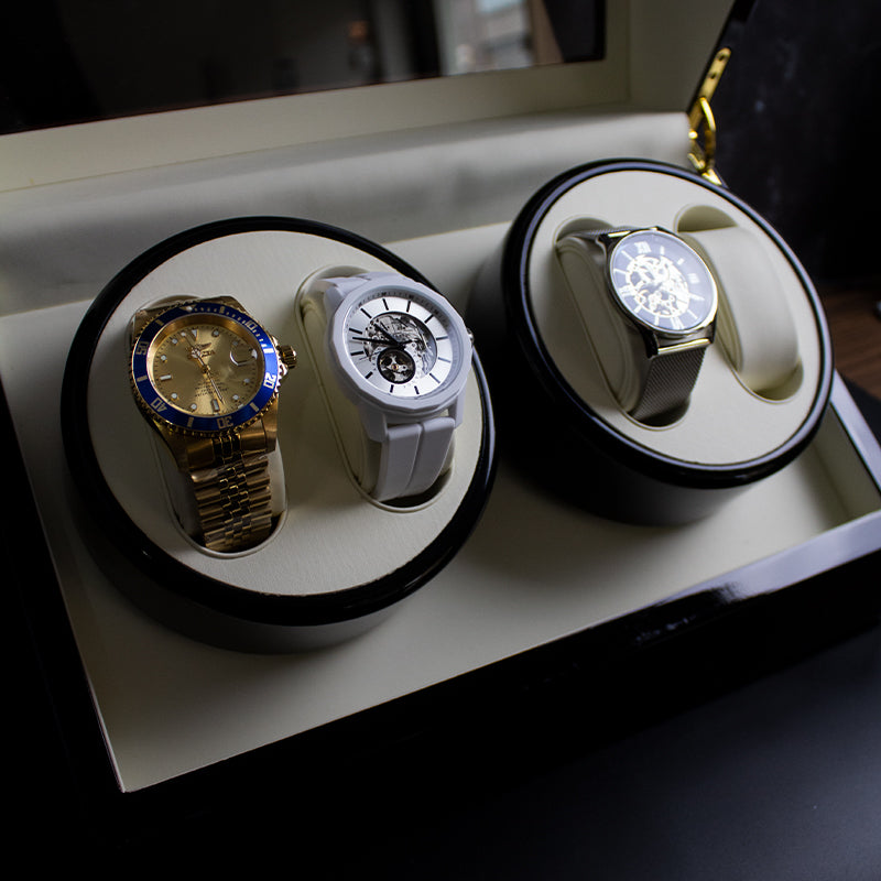 Organizador de 4 Relojes Automáticos 13330