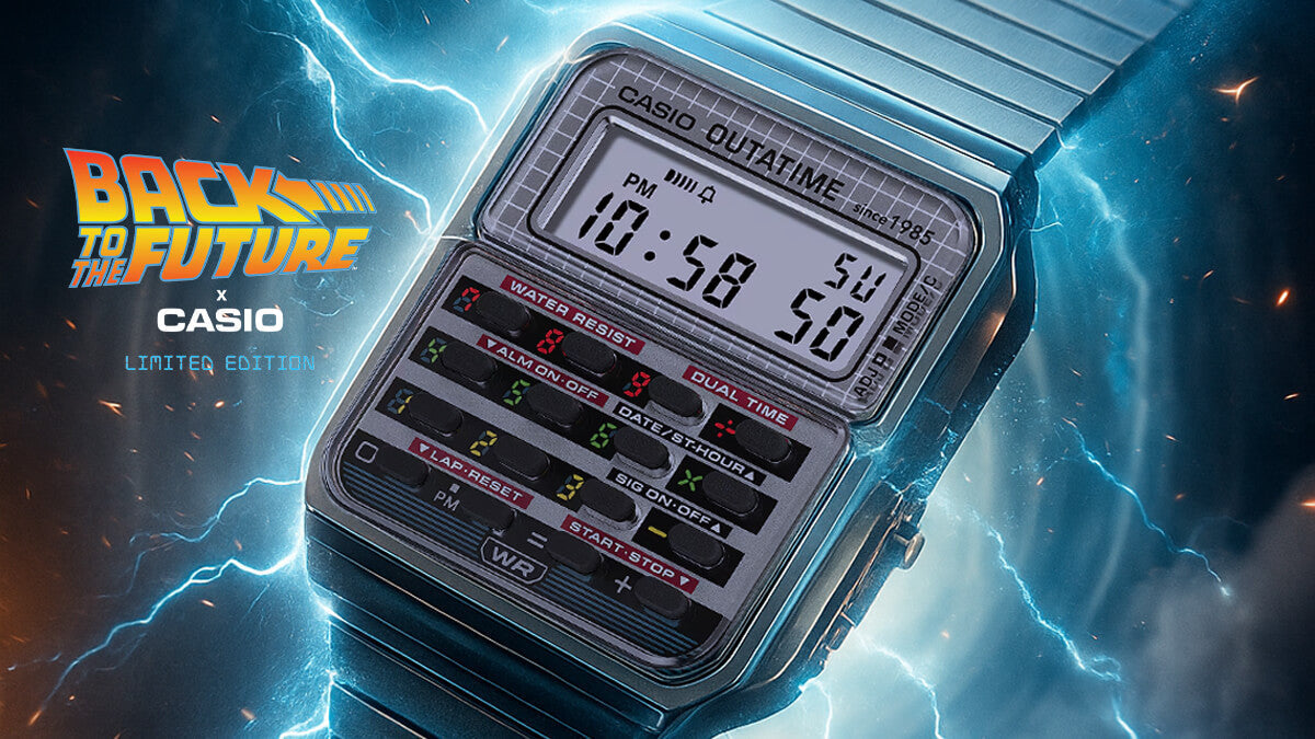 Casio celebra el Back to the Future Day con una edición especial que v ...