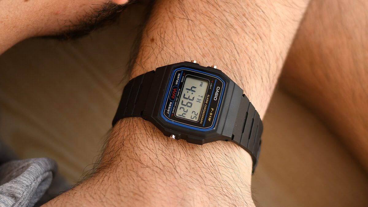 Casio F-91W: El reloj digital que cruzó generaciones