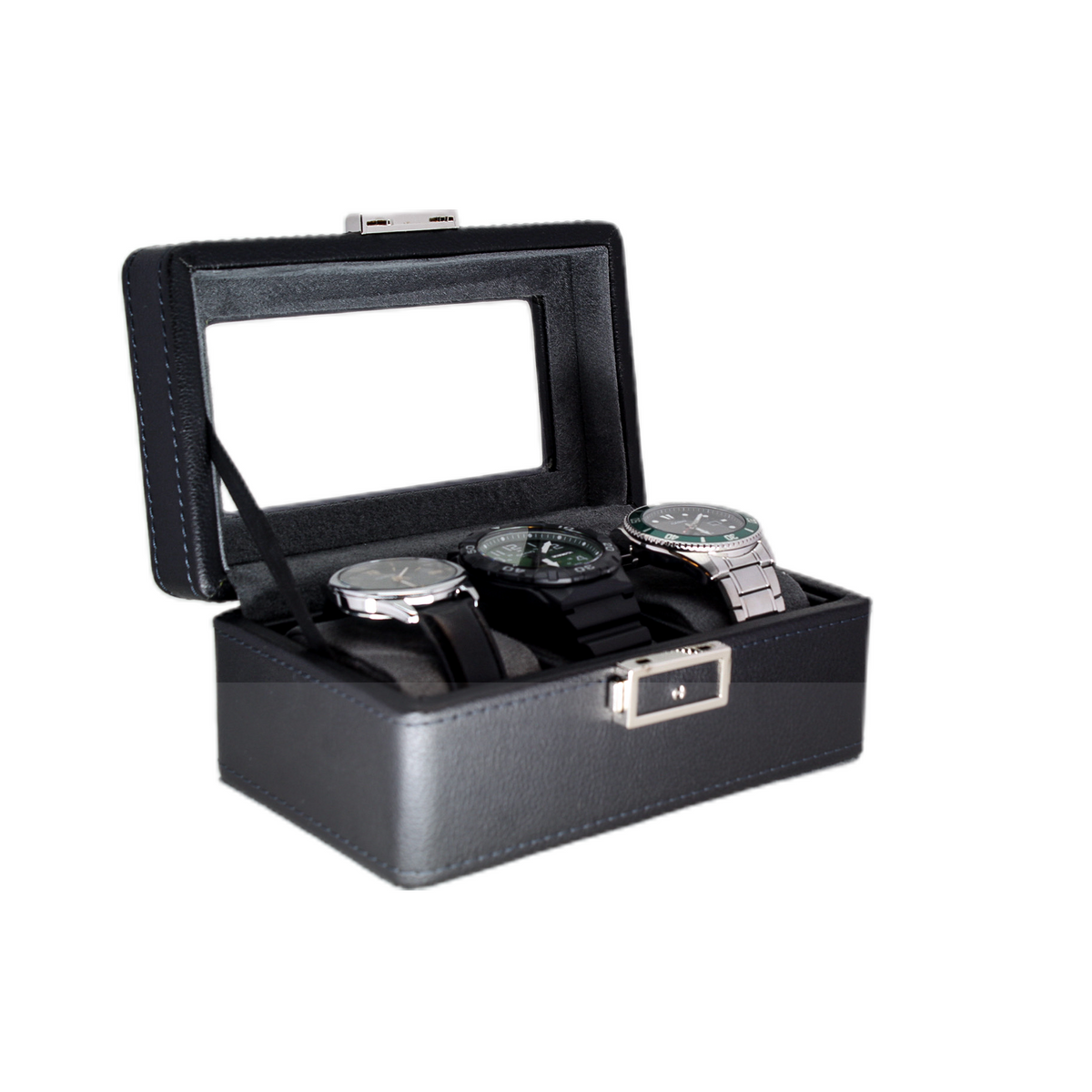 Organizador 3 Relojes Negro