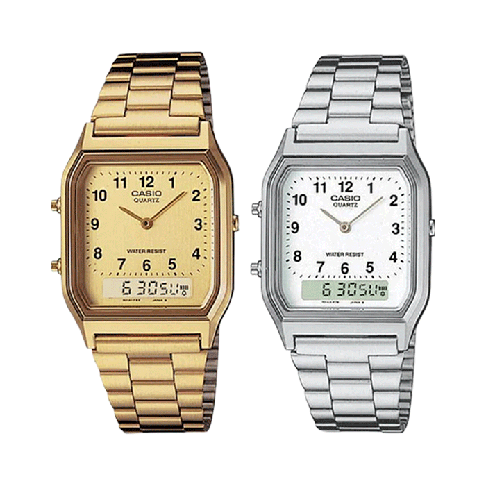 Pack Casio Dorado & Plateado - Match Día de la Madre