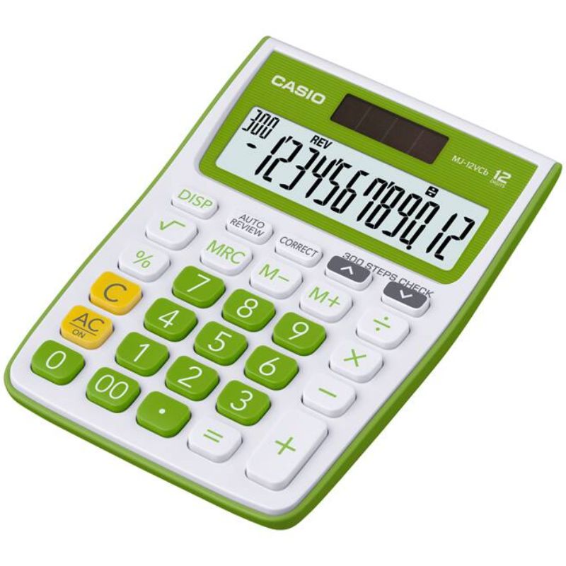 Calculadora De Escritorio Casio MJ-12VCB-GN