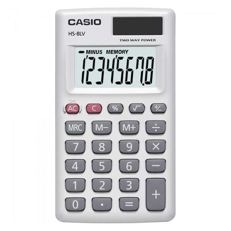 Calculadora Portátil Casio HS-8-LEWE