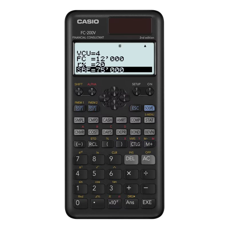 Calculadora Financiera Casio FC-200V-2
