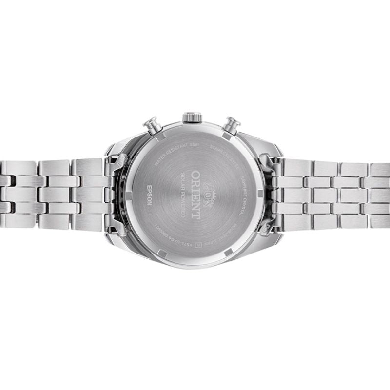 Reloj Análogo Orient Stretto Solar Chronograph Hombre RA-TX0305S
