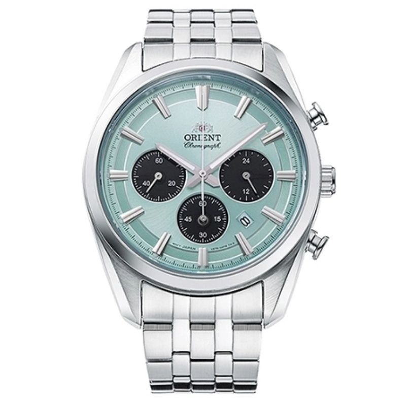 Reloj Análogo Orient Stretto Solar Chronograph Hombre RA-TX0304L