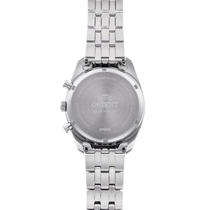 Reloj Análogo Orient Stretto Solar Chronograph Hombre RA-TX0304L