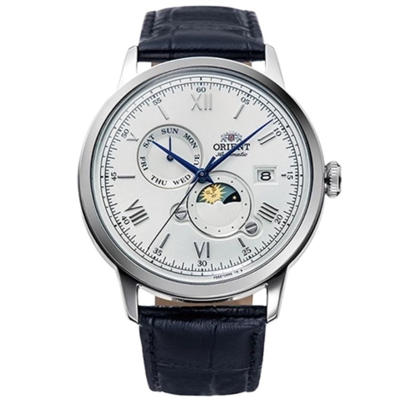 Reloj Automático Orient Hombre Bambino Sun & Moon RA-AK0802S