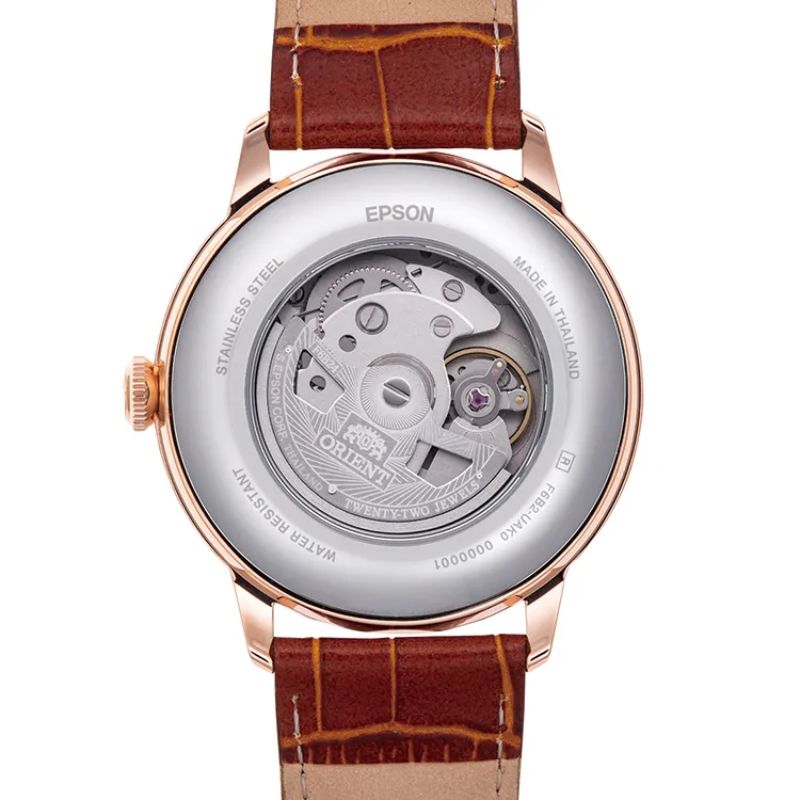 Reloj Automático Orient Hombre Bambino Sun & Moon RA-AK0801S