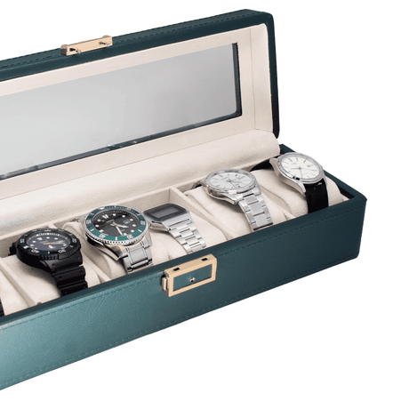 Organizador de 6 Relojes Verde