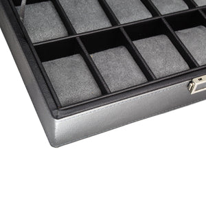 Organizador de 12 Relojes Negro