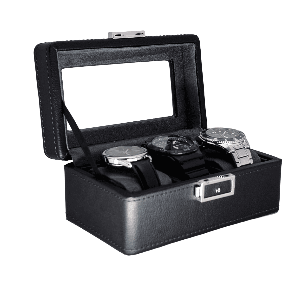 Organizador 3 Relojes Negro