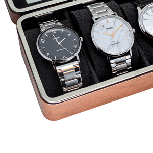 Organizador de 6 Relojes Café