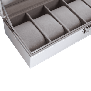 Organizador de 6 Relojes Gris