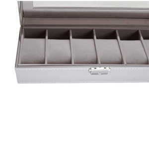 Organizador de 6 Relojes Gris