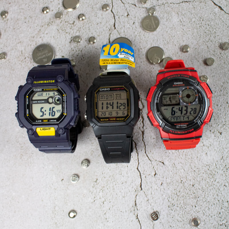 Reloj Casio Digital Hombre AE-1000W-4AV – La Relojería.cl
