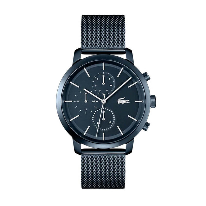 El reloj negro de Lacoste para ser el más elegante