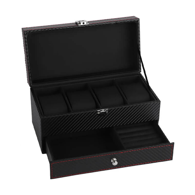 Organizador de 4 relojes y Joyas 25006