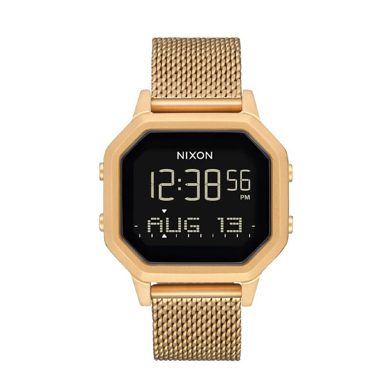 Reloj nixon dorado shops mujer