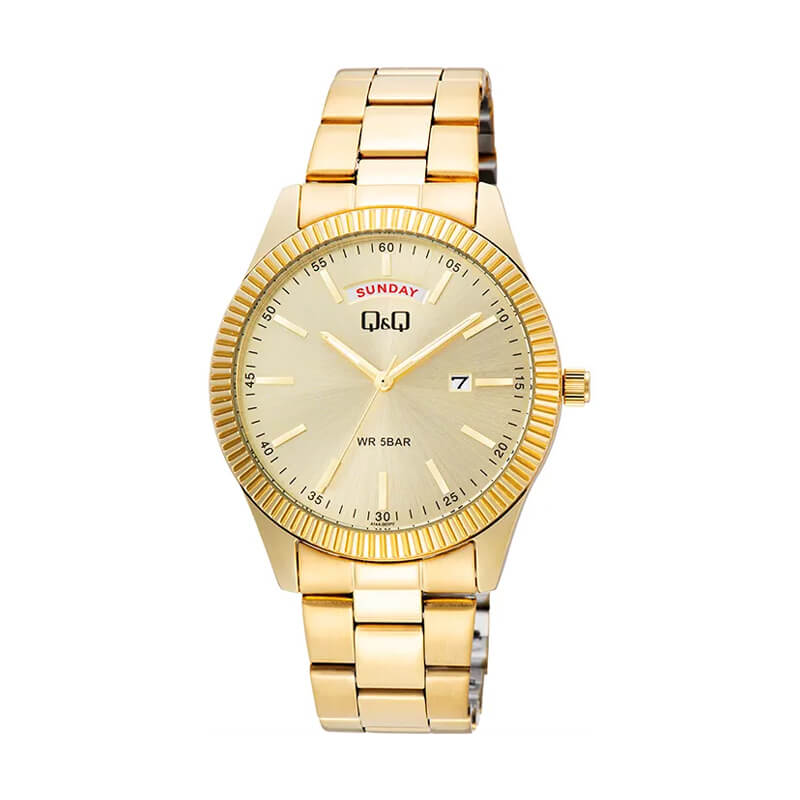 Reloj Análogo Q&Q Hombre A14A-001PY – La Relojería.cl