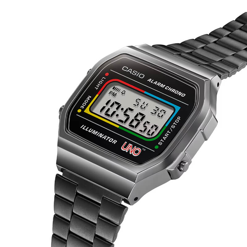 Reloj Digital Casio Unisex A-168WEUC-1A UNO