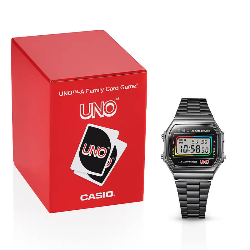 Reloj Digital Casio Unisex A-168WEUC-1A UNO