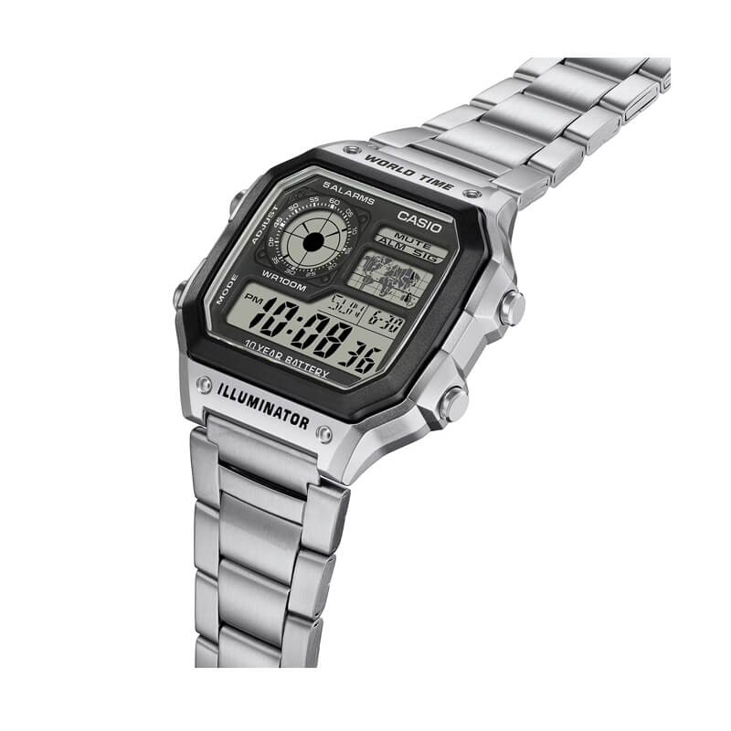 Reloj Casio Digital Hombre AE-1200WHD-1AV