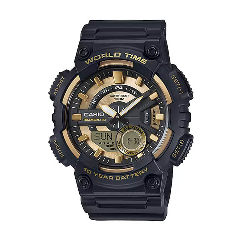 Reloj Análogo Digital Casio Hombre AEQ-110BW-9AVDF