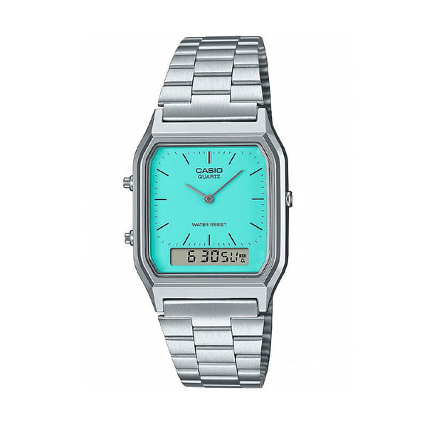 Reloj Digital-Análogo Casio Unisex AQ-230A-2A2 – La Relojería.cl