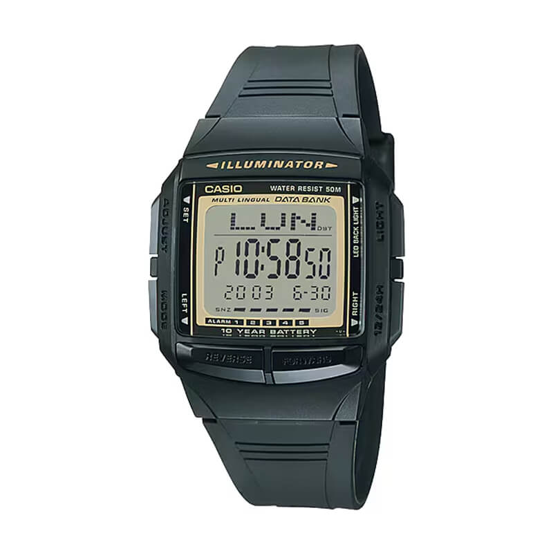 Cinturino Di Ricambio Casio In Resina Nera: Per Modelli G-3011, G-3000, G-3001, G-3010 - 6