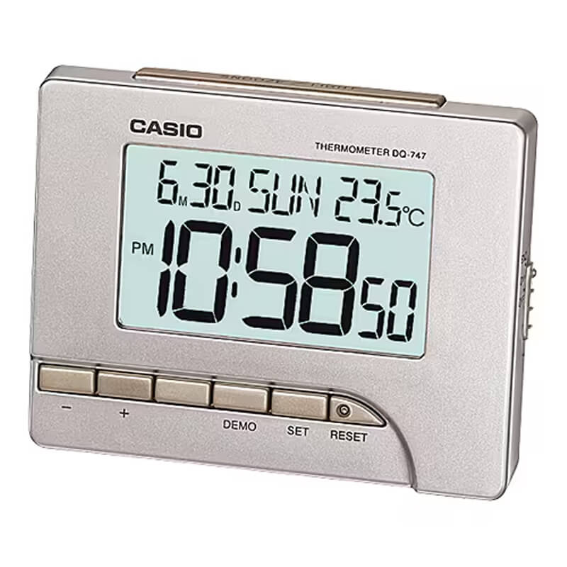 Reloj Despertador Casio Unisex DQ-747-8D