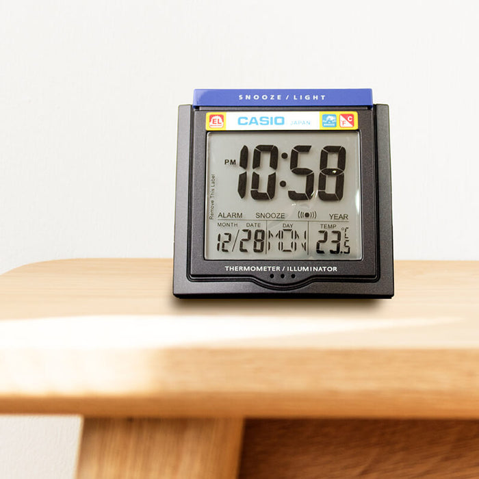 Reloj Despertador Casio Unisex DQ-750F-1D — La Relojería.cl