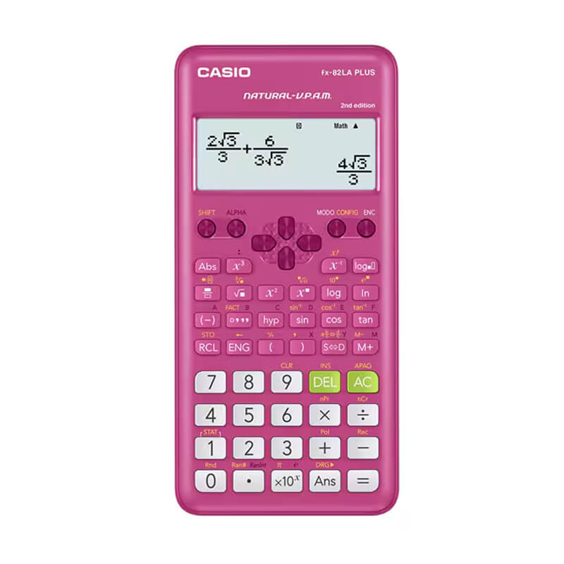 Calculadora Científica Casio FX-82LAPLUS2-PK