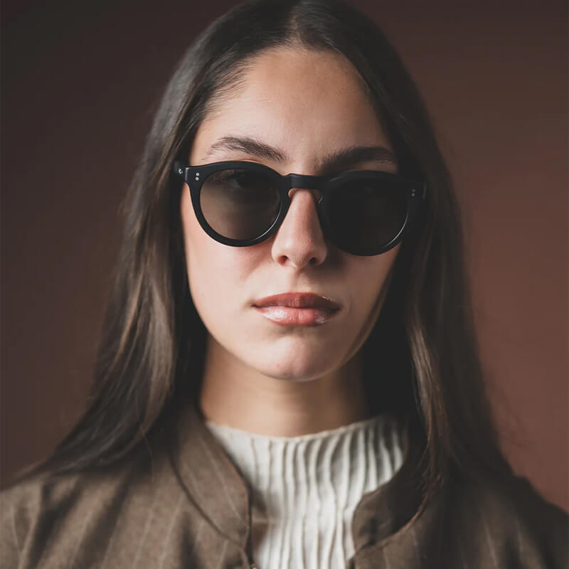 Lentes Inztinto Akira Black Matte Unisex