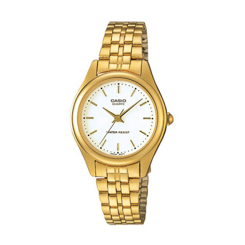 Casio LTP1129G-7B - Orologio da polso da donna, cinturino in acciaio inox : Casio Casio LTP1129G-7B - Orologio da polso da donna, cinturino in acciaio inox : Casio