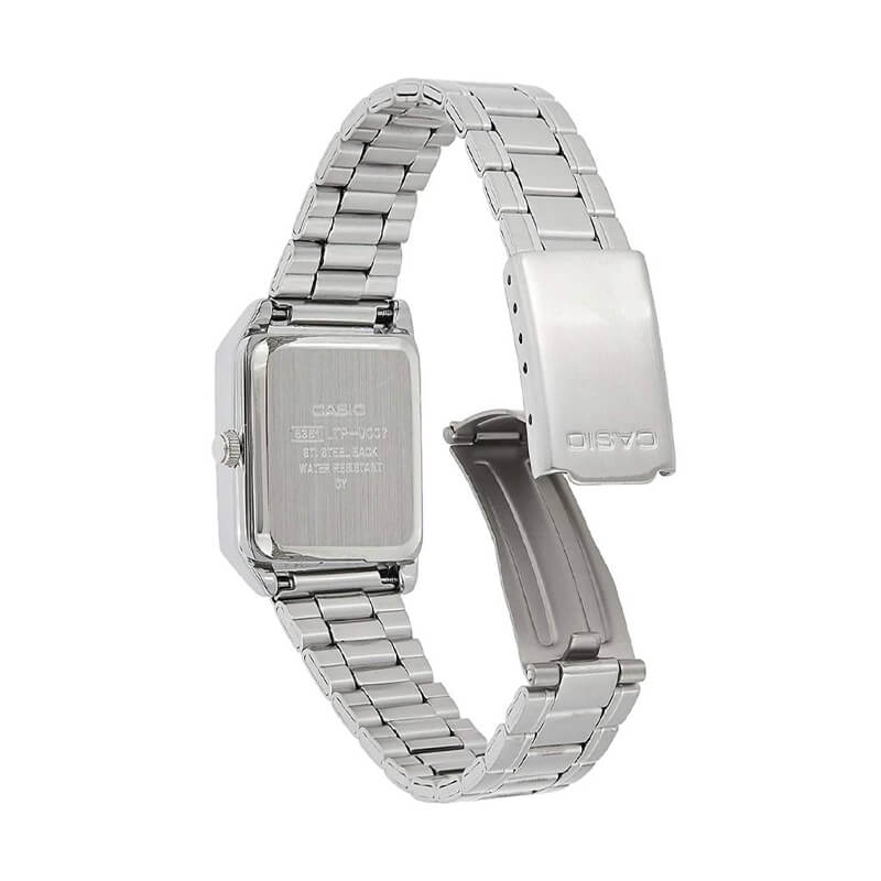 CASIO COLLECTION Mod. TANK. LEATHER - ARGENTEE main image 0
