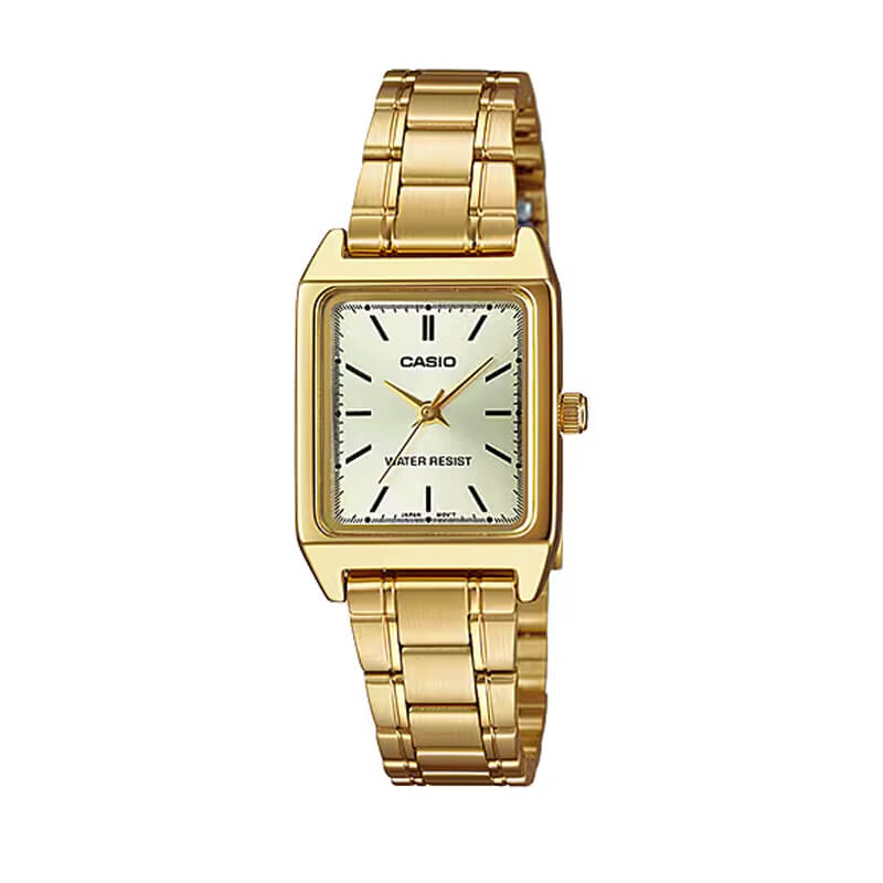 Reloj Casio Análogo Mujer LTP-V007G-9E – La Relojería.cl