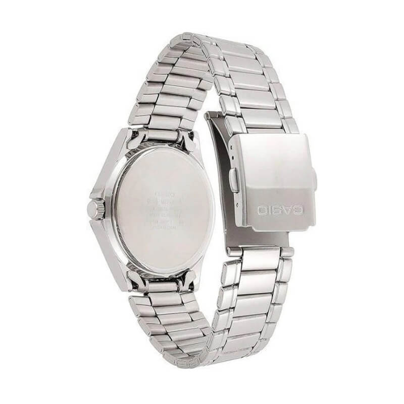 Orologio Casual Uomo Casio MTP-1239D-2A Enticer Blu Analogico Quarzo Acciaio