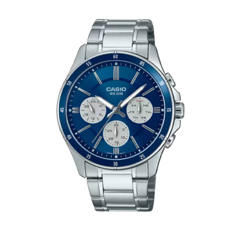 Reloj Análogo Casio Hombre MTP-1374D-2A3V – La Relojería.cl