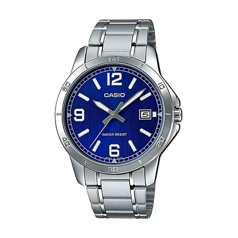 Reloj Análogo Casio Hombre MTP-V004D-2B – La Relojería.cl